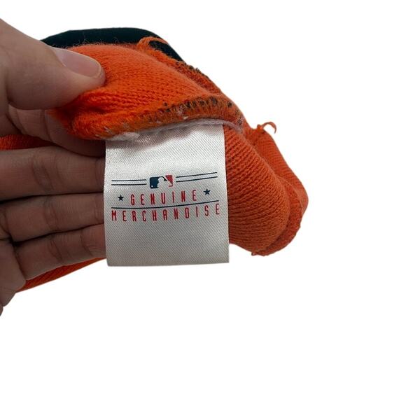 Detroit Tigers Old English D Knit Beanie Black Orange Fan Favorite OSFA - Picture 4 of 7